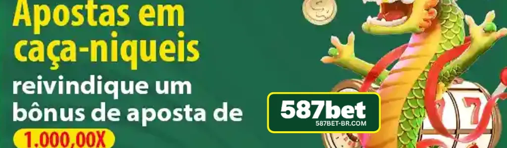 Promoção especial de slots com bônus e giros grátis no 587BET cassino