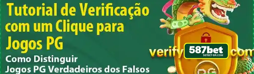 Verificação com um clique para jogos PG no 587BET app