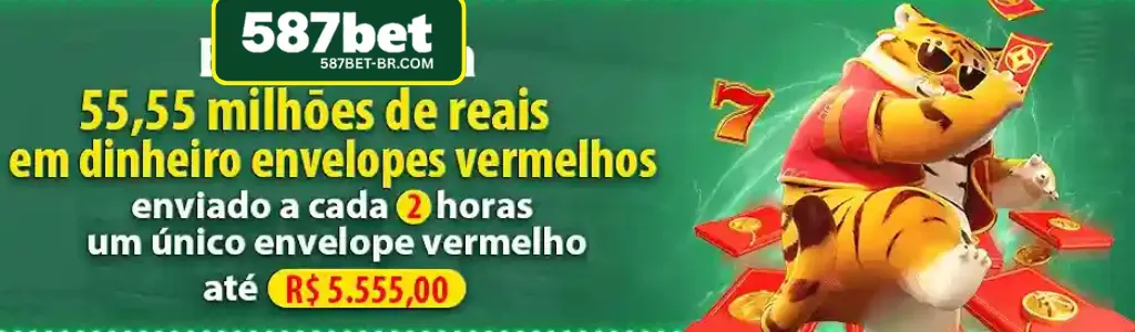 Bônus de boas-vindas para slots no 587BET cassino
